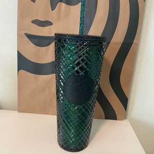 New 2021 Starbucks Holiday Tumbler - Green 24oz